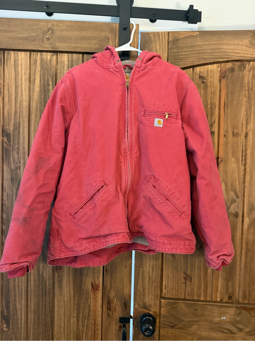Carhartt Sherpa lined jacket women’s XL